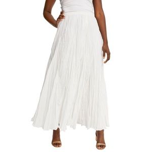 Pins and Needles | Flowing Crinkled Maxi Skirt